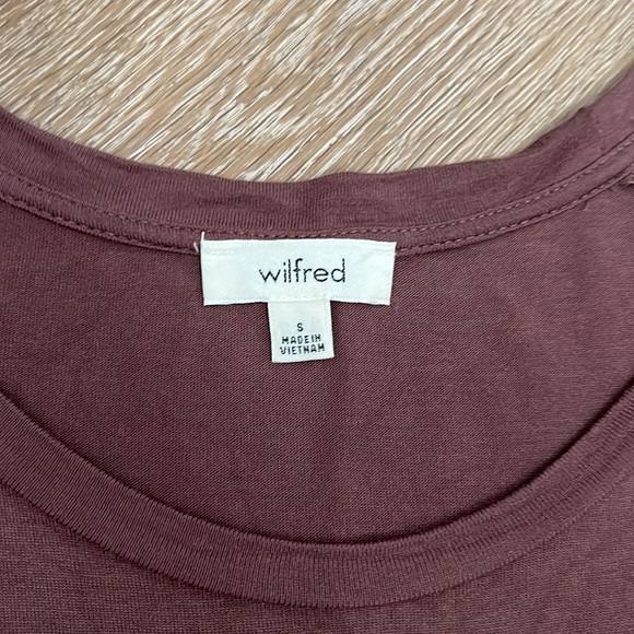 Aritzia Wilfred High/Low Top - Picture 2 of 4